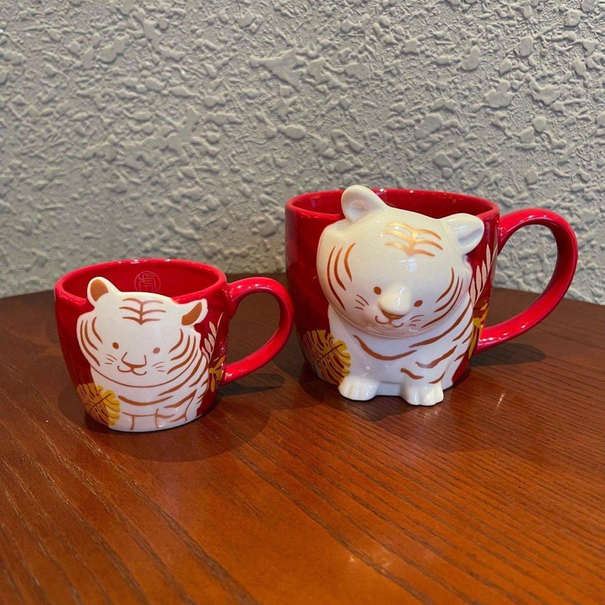 White Tiger Ceramic Mug 355ml / 12oz (Starbucks China Chinese Lunar New Year of Tiger Collection)